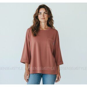 Brunello Cucinelli Cashmere Sweater With Monili Trim Pullover Pink size M